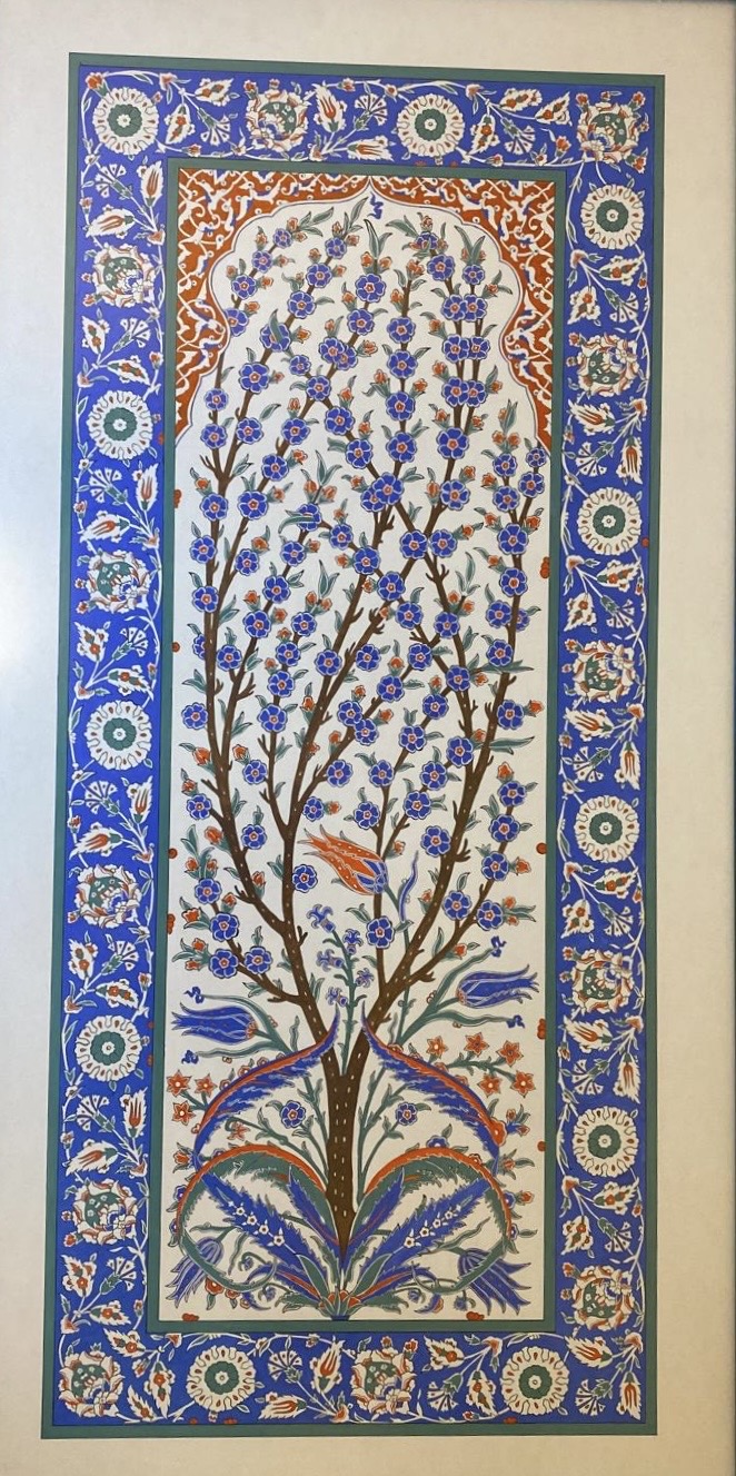 BAHAR DALI ÇİNİ MOTİFİ
