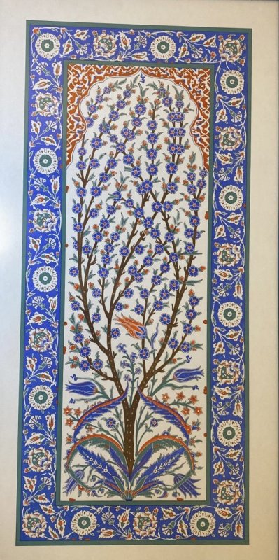 BAHAR DALI ÇİNİ MOTİFİ